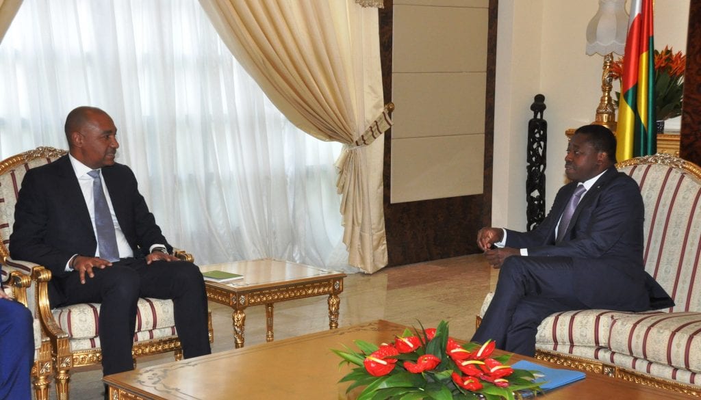 Le Président de la République SEM Faure Essozimna Gnassingbé a reçu, ce 12 juin 2019, une délégation d’Emerging Capital Partners (ECP) conduite par son co-directeur, M. Vincent Le Guennou