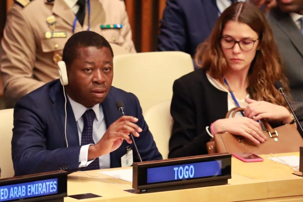 Le chef de l’Etat SEM Faure Essozimna Gnassingbé a participé, ce 26 septembre 2019 à New York, à une réunion de haut niveau sur les défis et menaces sur la consolidation de la paix au Burkina Faso.