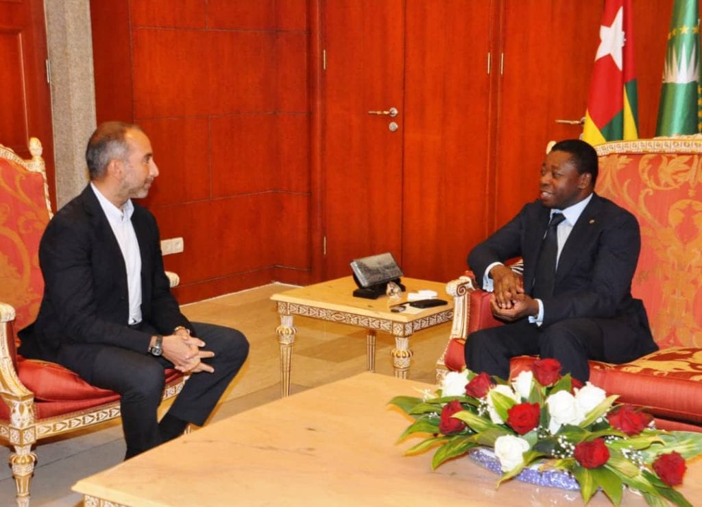 Le chef de l’Etat SEM Faure Essozimna Gnassingbé s’est entretenu, ce 06 novembre 2019 à Lomé, avec le PDG du consortium Axian, M. Hassanein Hiridjee.