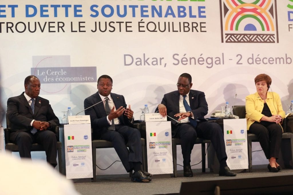 Développement durable et dette soutenable, trouver le juste équilibre . Faure Gnassingbé à Dakar