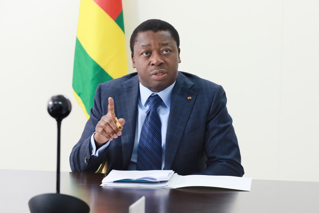 Le Président de la République SEM Faure Essozimna Gnassingbé participe, ce jeudi 23 avril 2020, par visioconférence, à la session extraordinaire de la Conférence des chefs d’Etat et de gouvernement de la CEDEAO.