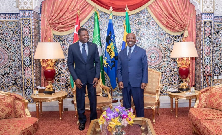 Le Président de la République SEM Faure Essozimna Gnassingbé a effectué ce 24 août 2020 une visite de travail et d’amitié à Libreville au Gabon. Au cours de ce voyage, le chef de l’Etat et son homologue gabonais SEM Ali Bongo Ondimba se sont entretenus, avec une convergence de vue, sur les questions d’ordre bilatéral et continental.