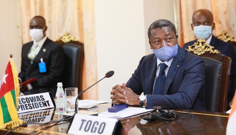 Le Président de la République, S.EM. Faure Essozimna Gnassingbé prend part ce 15 septembre 2020 à Accra au Ghana à une réunion consultative de la Communauté économique des États de l’Afrique de l’Ouest (CEDEAO) sur le Mali et la sous-région ouest africaine.