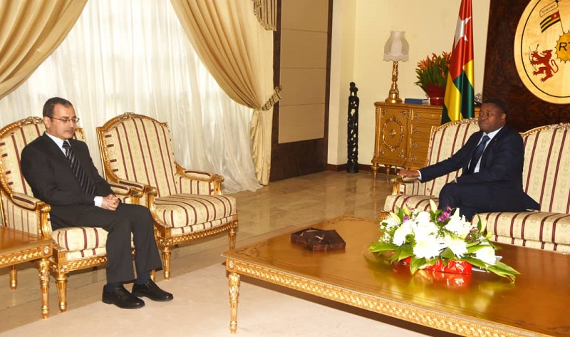 Le Président de la République, SEM Faure Essozimna Gnassingbé s’est entretenu ce 05 novembre 2020 avec l’ambassadeur de la République arabe d’Egypte, Dr. Hossam Hussein, en fin de mission dans notre pays.