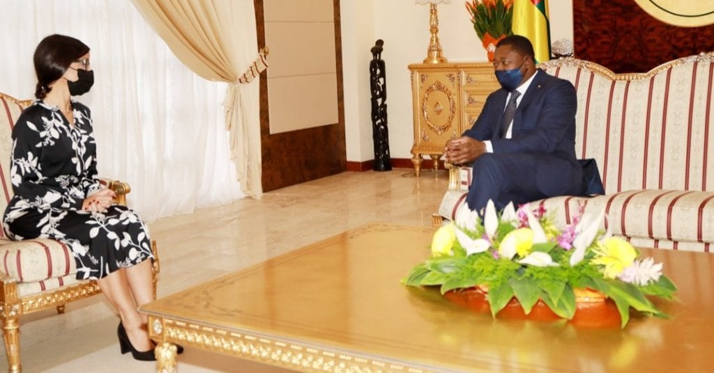 Le Président de la République, Faure Essozimna Gnassingbé a reçu, ce 23 mars 2021, les lettres de créance de neuf nouveaux ambassadeurs.