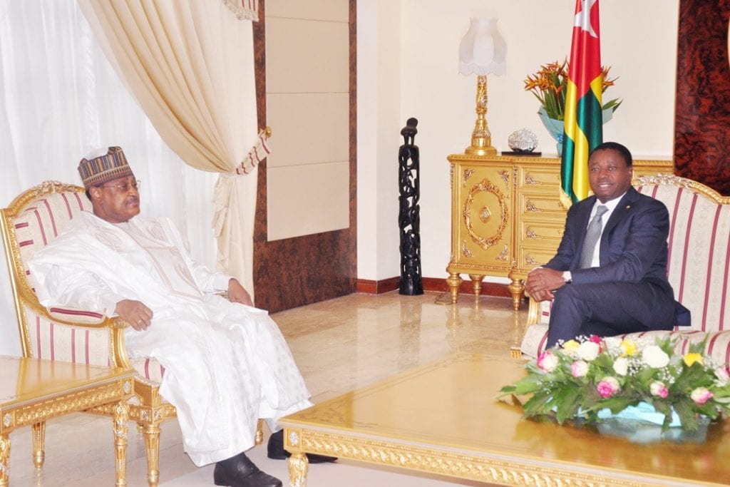 Le Chef de l’Etat Faure Essozimna Gnassingbé a reçu ce vendredi 04juin 2021 le Président de l’Assemblée nationale du Niger, M. Seini Oumarou.