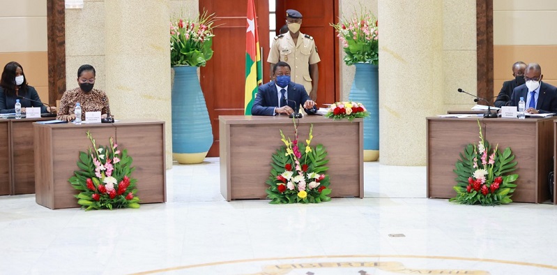 Conseil des ministres du 9 septembre 2021 : santé, gouvernance locale et économique au cœur des travaux Le Chef de l’Etat, Faure Essozimna Gnassingbé a présidé, ce jeudi 09 septembre 2021, le Conseil des ministres.