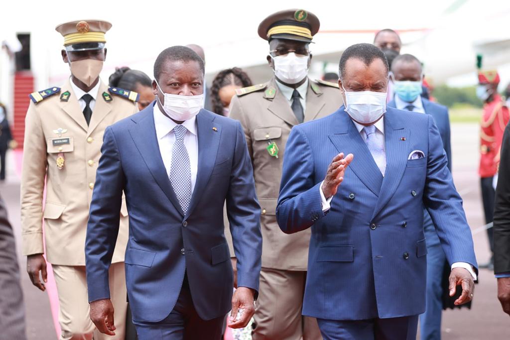 Le Président de la République Faure Essozimna Gnassingbé effectue une visite de travail de quarante-huit heures en République du Congo les 17 et 18 novembre 2021.