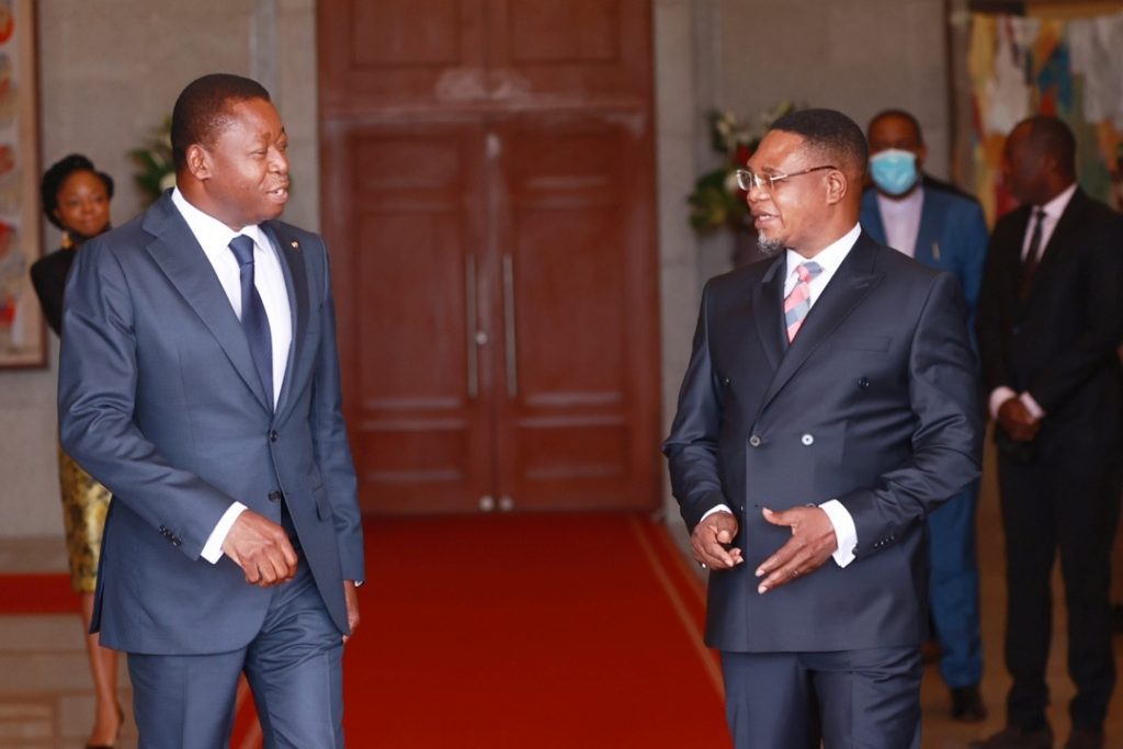 Le Président de la République, Faure Essozimna Gnassingbé s’est entretenu ce 22 mars 2022 avec Désiré Kolongele Eberande, ministre congolais du numérique, arrivé à Lomé dans le cadre du sommet international sur la cybersécurité en Afrique.