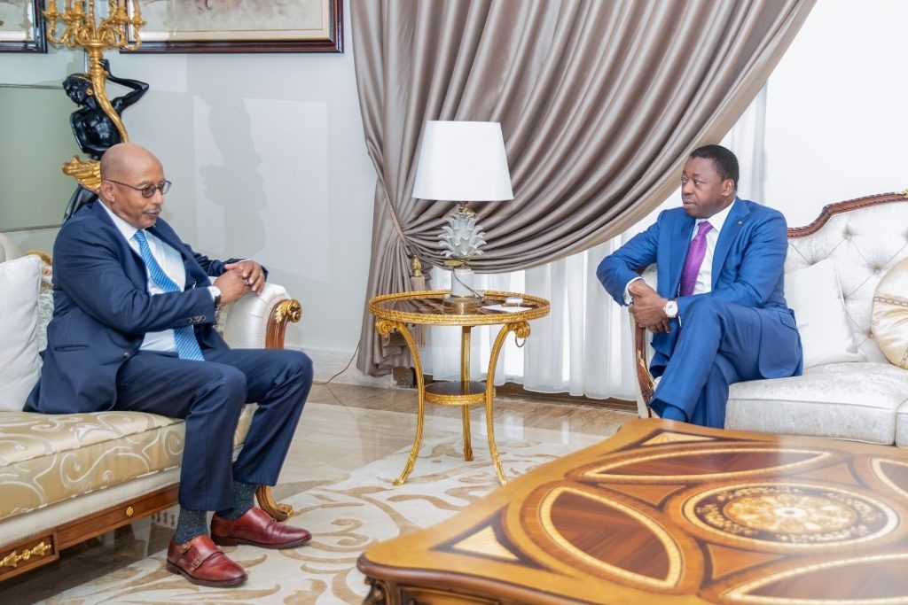 Les conclusions de la 38è réunion du Réseau de prévention des crises alimentaires (RPCA) ont été au centre d’un entretien entre le chef de l’Etat, Faure Essozimna Gnassingbé, et le président honoraire du Club du Sahel et de l'Afrique de l'ouest (CSAO) de l’OCDE, ce 09 novembre 2022.