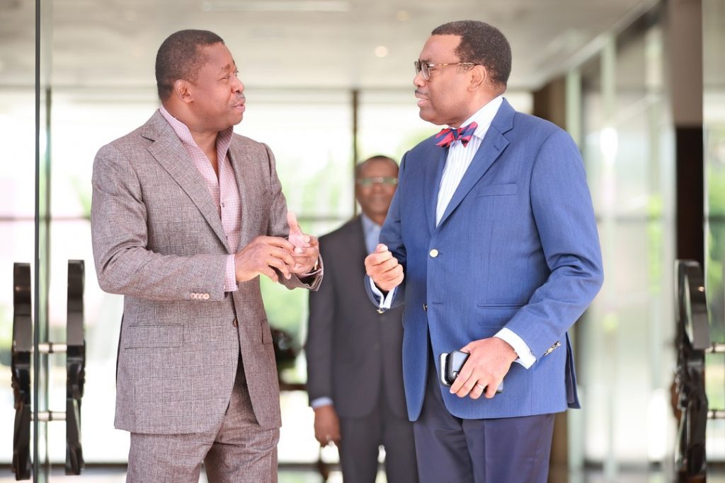 Le Président de la République, Faure Essozimna Gnassingbé s’est entretenu, ce dimanche 22 janvier 2023, avec le président de la Banque africaine de développement (BAD), Akinwumi Adesina.