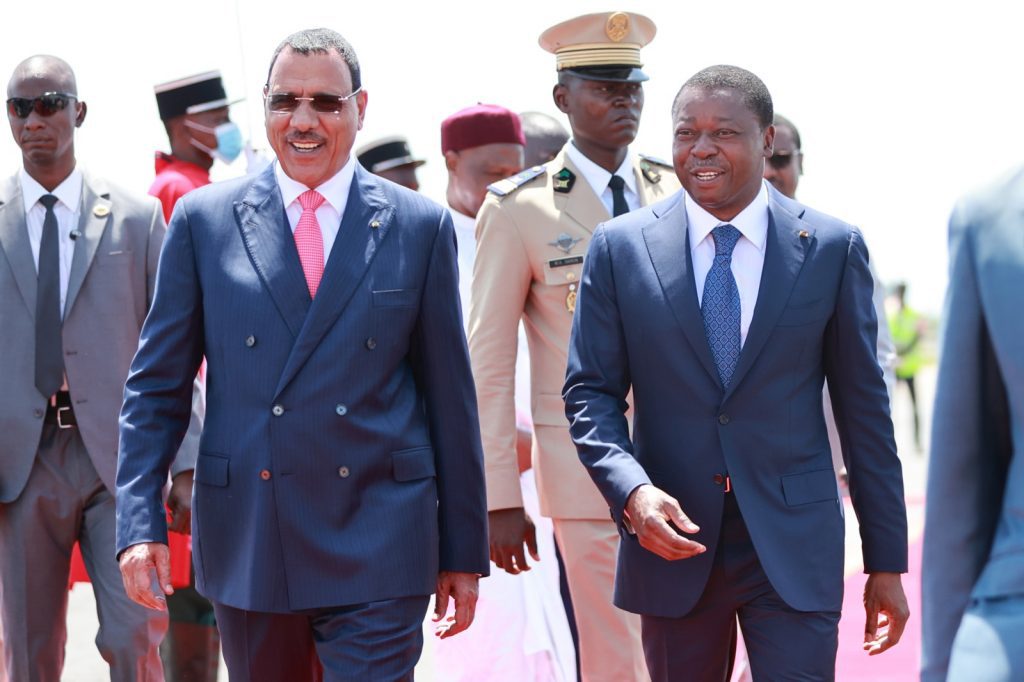 Communiqué conjoint sanctionnant la visite officielle du Président nigérien au Togo