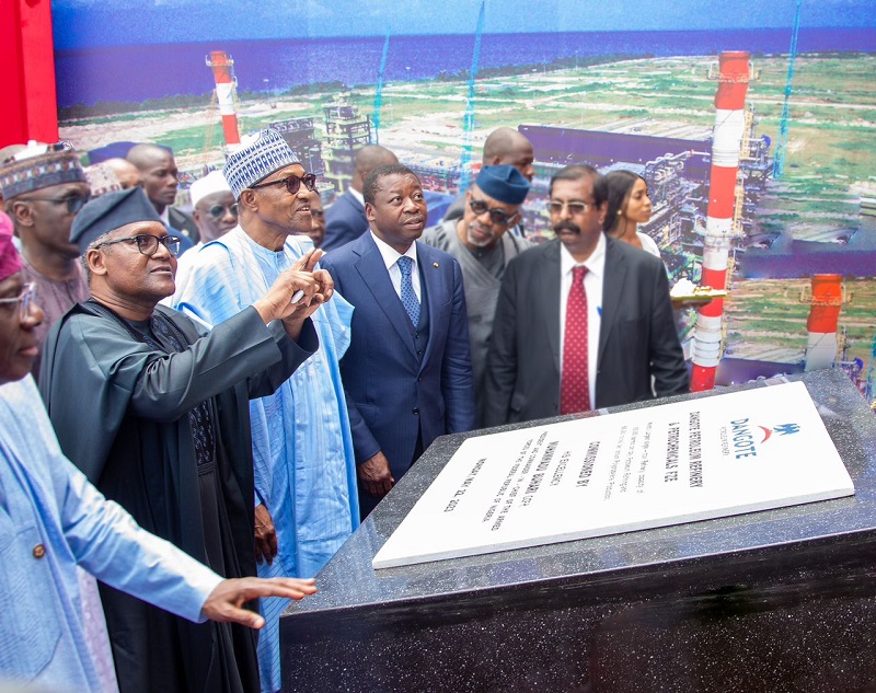 Le Président de la République Togolaise, Faure Essozimna Gnassingbé, a assisté ce 22 mai 2023 à la cérémonie d’inauguration de Dangote Oil Refinery, la plus grande raffinerie à train unique au monde.