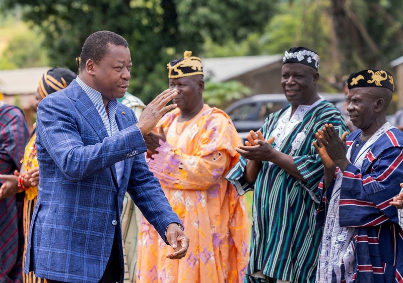 Le chef de l’Etat, Faure Essozimna Gnassingbé, a donné le ton des festivités de l’édition 2023 des luttes Evala en pays kabyè ce samedi 8 juillet 2023. Le Président de la République était, pour la circonstance, entouré de plusieurs personnalités administratives, politiques et traditionnelles.