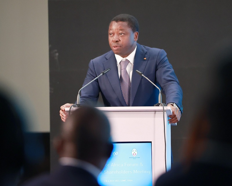 Le Président de la République, Faure Essozimna Gnassingbé, qui accueille le premier Forum Infra for Africa, a prononcé ce 03 juillet 2023 le discours d’ouverture de cette importante rencontre continentale. Ses réflexions, axées sur les rôles respectifs et la complémentarité des acteurs publics et privés pour la promotion des investissements dans les infrastructures en Afrique, ont retenu l’attention de l’audience.