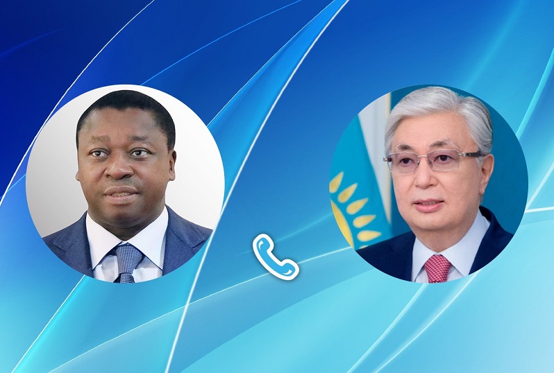 Le Président de la République, Faure Essozimna Gnassingbé a eu entretien téléphonique avec son homologue de la République du Kazakhstan, Kassym-Jomart Tokayev, ce 03 octobre 2023 sur les enjeux et défis du renforcement de la coopération bilatérale et des sujets d’ordre continental et international