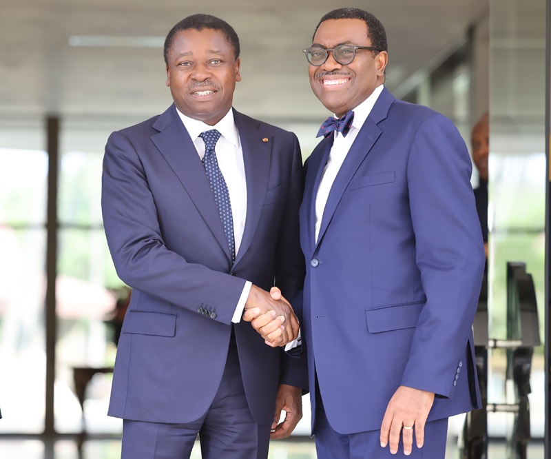 Le Président de la République, Faure Essozimna Gnassingbé, s’est entretenu ce 27 février 2024 à Lomé avec le Dr Akinwumi Adesina, président du Groupe de la Banque africaine de développement (BAD).