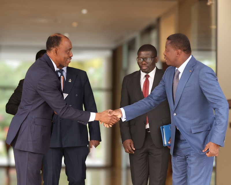 Les conclusions du 9è Congrès du Groupe interafricain d'étude, de recherche et d'application sur la fertilité (GIERAF) étaient, ce 25 février 2025, au centre des échanges entre le chef de l’Etat, Faure Essozimna Gnassingbé et le président de cette organisation internationale, Kolani Kanfitine.