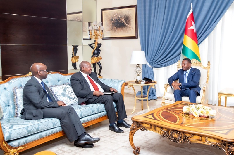 Le Président de la République, Faure Essozimna Gnassingbé a accordé ce jeudi 20 mars 2025, une audience à une délégation présidentielle de la Zambie conduite par Dr Caleb Fundanga.